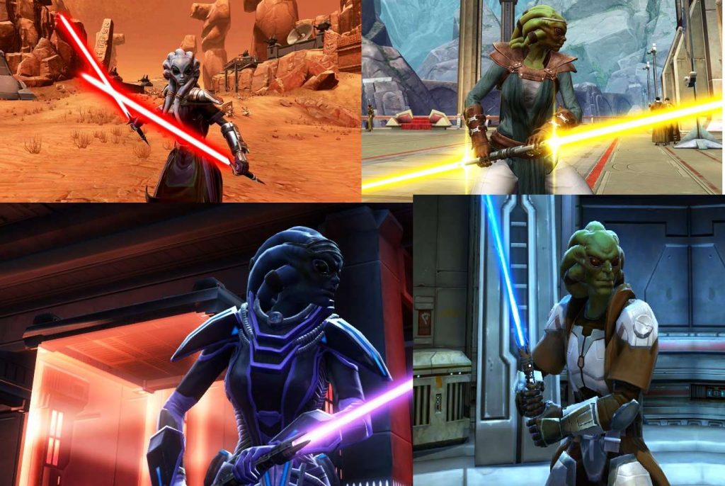 Star Wars The Old Republic Creates An Astonishing Nautolan Character Into The Game