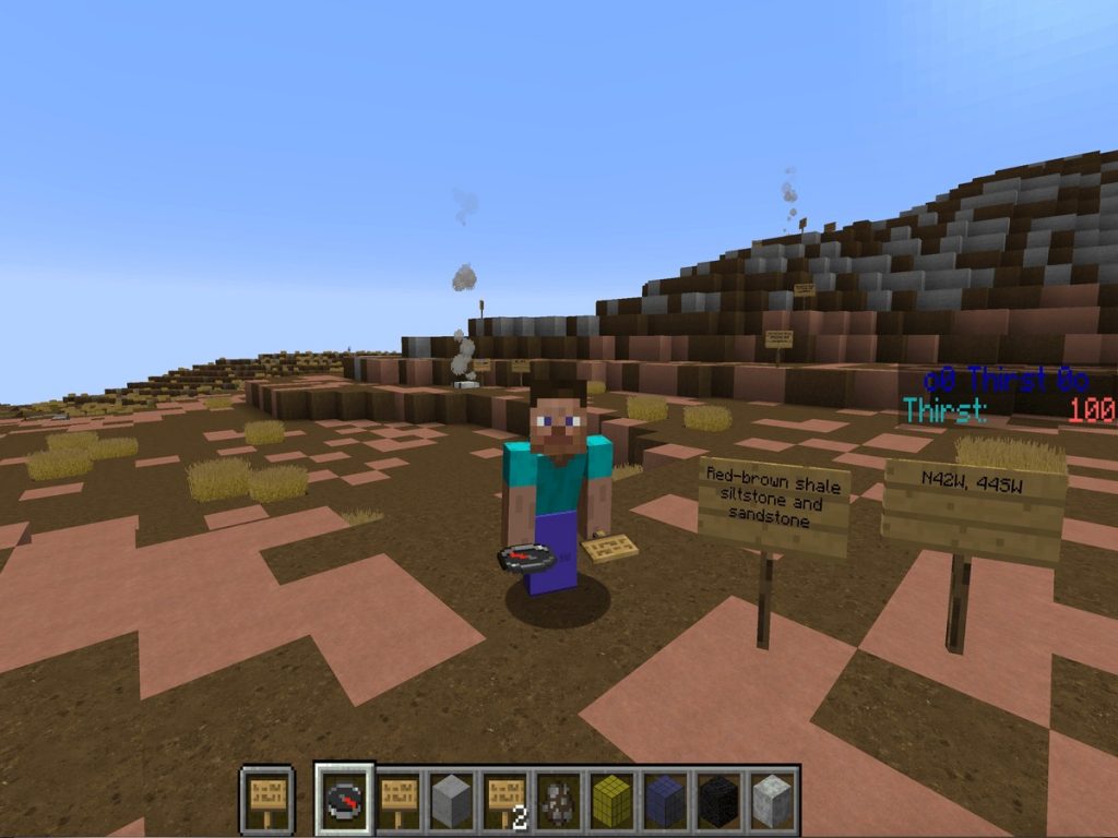 Professor uses Minecraftto provide experience of Geology Field Camp to the students