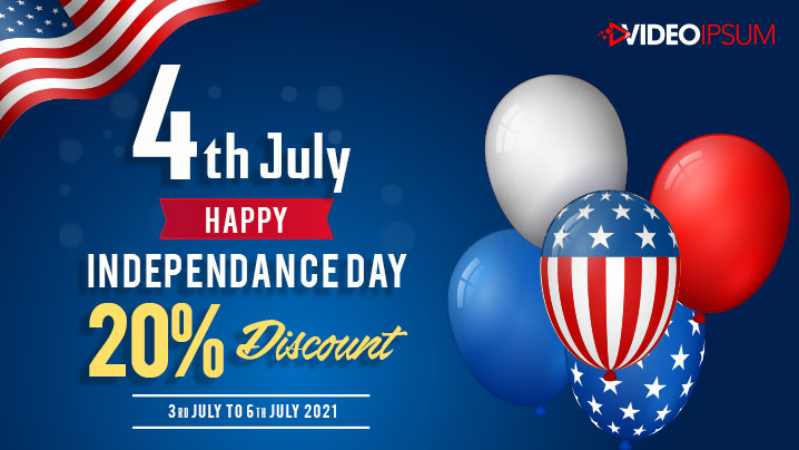 Videoipsum Declares Huge Discounts On All Their Services On The Occasion Of Independence Day