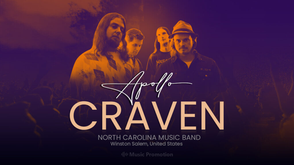 Lose Your Senses With The Highly Engaging Vibes of North Carolina Music Band Apollo Craven