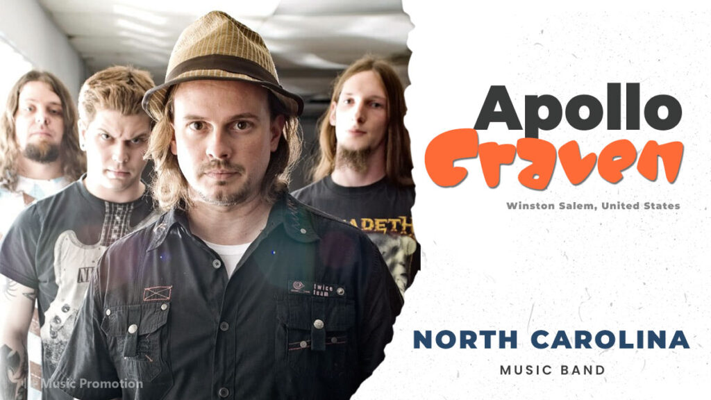 Apollo Craven, North Carolina Music Band Impresses Fans With Multilayered Melodious Tracks