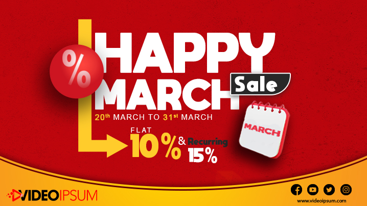 Get up to 15% Discount on Video Promotion Services from VideoIpsum