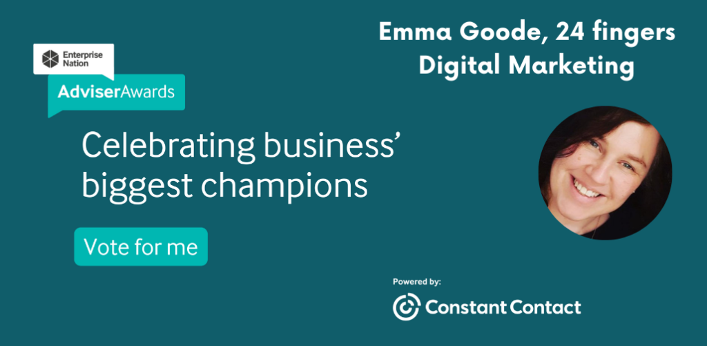 Emma Goode shortlisted among Enterprise Nation’s top 50 UK business advisers