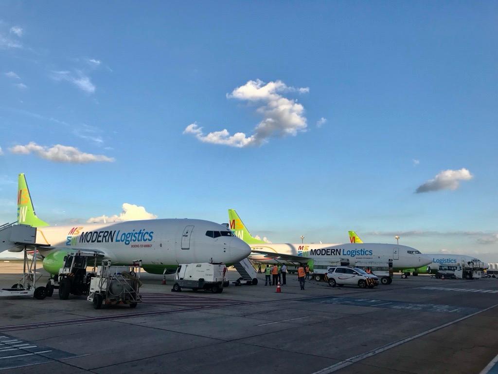 Modern Logistics to Mitigate Impact on Shippers through Boeing 737 -800s NG and Chartered 747